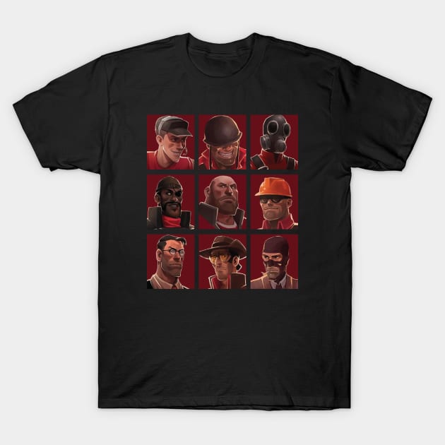 Team Fortress 2 T-Shirt by Shapwac12